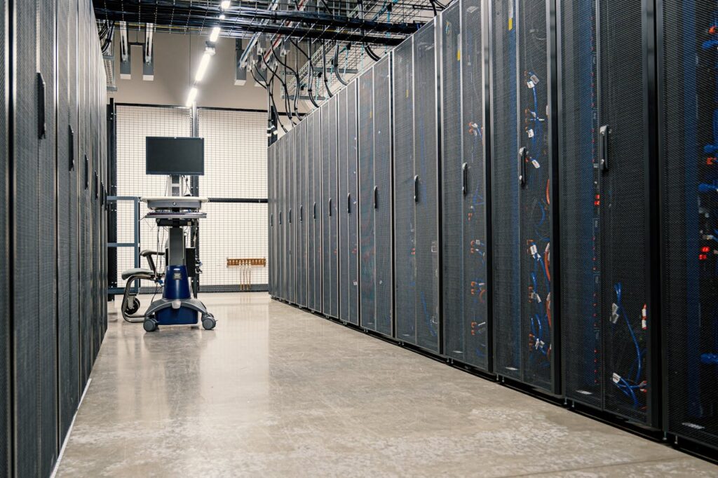 big data center room